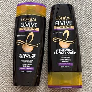 L’Oréal Paris Elvive Total Repair Extreme Hair Care Bundle NWT